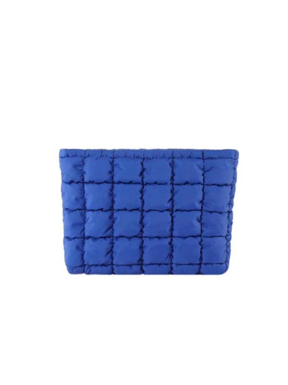 Puffy Quilted Makeup Bag Cosmetic Travel Pouch Clutch for Women